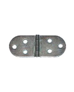 Cerniere biscotto zincata 80x30 mm 4 pezzi