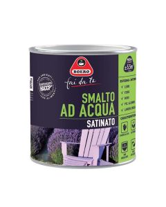 Smalto satin.acqua nero lt.0,5