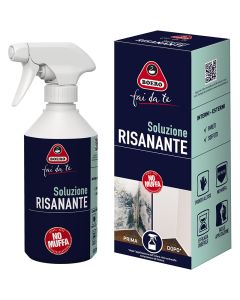 Soluzione detergente igenizzante antimuffa, uso interno ed esterno, conf.spary 500 ml