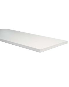 Mensola stondata colore bianco18x200x800