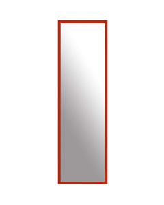 Specchio joy, 30x120 cm, colore rosso