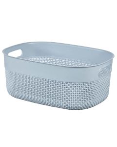 Cesta filo basket curver, misura m 38x29xh15 cm, colore azzurro