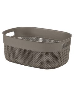 Cesta filo basket curver, misura s 27x22xh15 cm, colore grigio