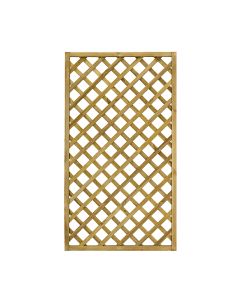 Grigliato in legno di conifera impregnato, foro 12x12 cm, 120x180 cm