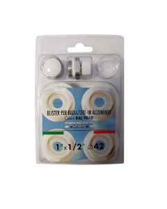 Kit tappi radiatori, Ø 42, 1"-1/2"