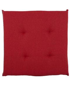 Cuscino sedia, 37x37 cm, colore rosso