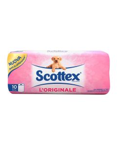 Carta igienica scottex 10 rotoli
