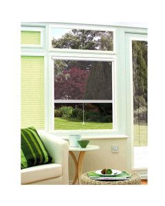 Zanzariera a rullo, per finestra, 100x160 cm, bianca