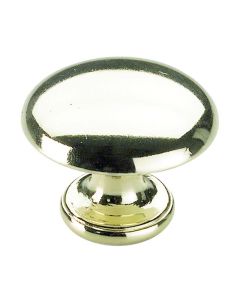 Pomolo zama d.25 oro lucido