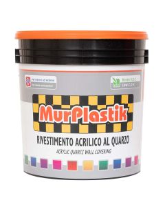 Quarzo acrilico murplastik antialga,  confezione 14 litri