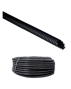 Tubo corrugato nero d.20 mm 100 mt c/sonda