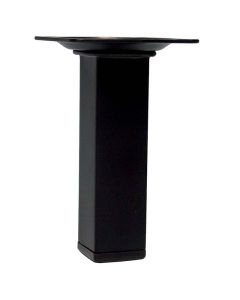 Piede ferro fisso 25x25 h.700 nero