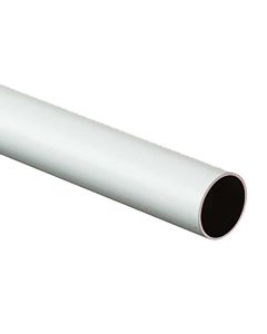 Tubo plastica, diam. 18 cm, colore bianco, 150 cm