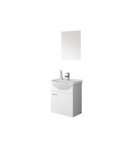 Composizione bagno stella sospesa, 55 cm, 1 anta
