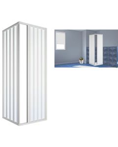 Box doccia loris cm.80x80 pvc2 lati soffietto ridu