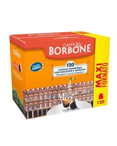 Compatibile nespresso capsule caffe', miscela nobile, 120 pz