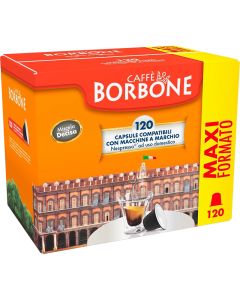 Caffe' borbone compatibile nespresso 120 pz miscela decisa