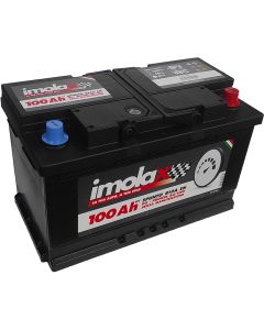 Batteria auto imolax, 100 ah dx, spunto 810a