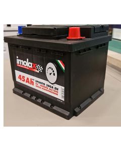 Batteria auto imolax, 45 ah dx, spunto 380a