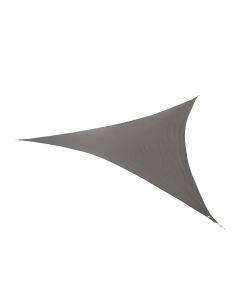 Vela ombreggiante triangolare 5x5x5 mt, tortora