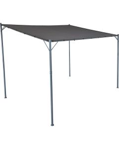 Pergola addossata ribes 3,5x2,5xh.2,10/2,50 mt, antracite