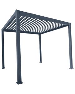 Pergola autoportante Orsa Minore 3x3xh2,25m antracite