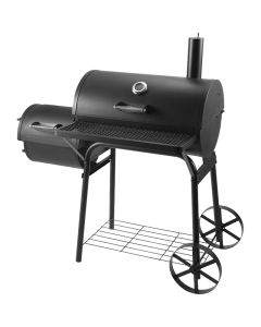 Barbecue a carbonella caracas, 126x72,5xh.125 cm, con affumicatore