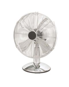 Ventilatore da tavolo, Ø 30 cm, cromato