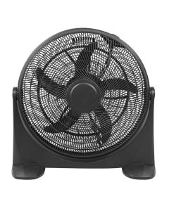 Ventilatore industriale, 5 pale Ø 50 cm, 90 w, nero