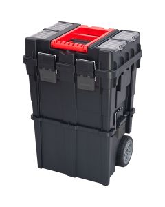 Trolley portautensili 2 in 1, con portaminuteria, 45x35xh.64,5 cm