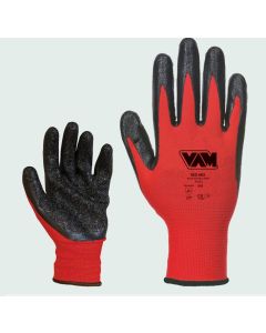 Guanti red-mix palmo in lattice crinckle tg.l