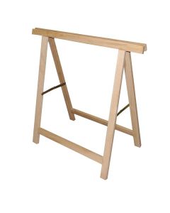 Cavalletto in legno di faggio misura 750x750x42/18