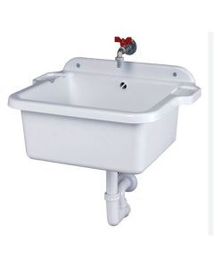 Pilozzo 60cm bianco con acc. cf.5 pz