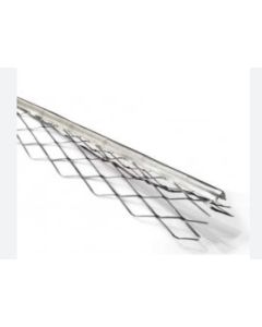 Paraspigolo zincato in acciaio 2,8 mt