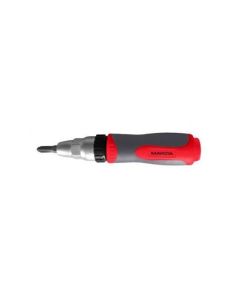 Cacciavite a cricchetto con 6 inserti