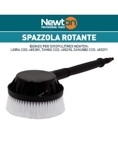Spazzola rotante, pressione max.165 bar