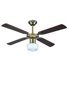 Ventilatore da soffitto, 4 pale Ø 106 cm, con luce