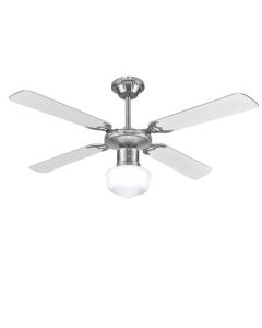 Ventilatore da soffitto, 4 pale Ø 106 cm, con luce