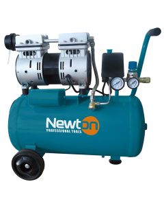 Compressore 24 lt orizzontale super silenziato