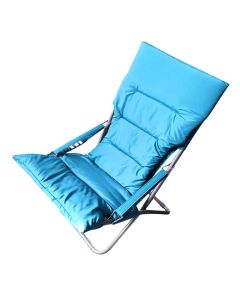 Sdraio imbottita richiudibile, 87x62h.42/91 cm, turchese
