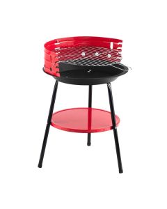 Barbecue a carbonella asuncion, griglia Ø 36 cm cromata, 36x36xh.54 cm