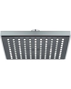 Soffione doccia quadro 1 getto 20x20cm cromo
