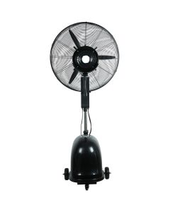 Ventilatore nebulizzatore twister 49lt, Ø 66 cm, 260w, flusso 145m³/min, con telecomando