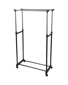 Stender portabiti, doppio, 80x42xh.95/165 cm