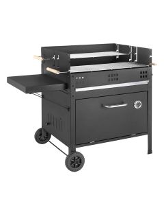 Barbecue a carbonella e legna con forno tocoa