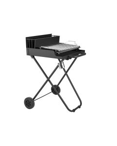 Barbecue a legna austin, griglia di cottura in acciaio inox 47,5x34 cm