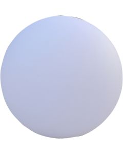 Sfera led ad energia solare, Ø 40 cm, rgb+white, 5000k,   con telecomando, ip44, ricarica usb