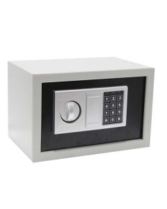Cassaforte elettronica 31x20x21 cm, spessore porta 3 mm, corpo 1,5 mm
