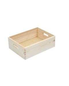Box sovrapp. in pino c/incastro a coda di rondine