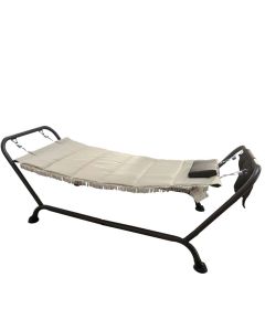 Lettino amaca, 230x98xh.82 cm, beige